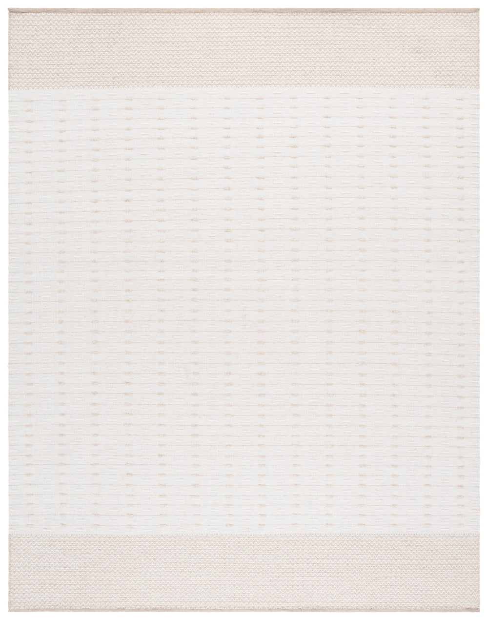 Safavieh Martha Elegant Handwoven Runner Area Rug - Timeless Craftsmanship & Soft Touch For Your Home Ivory 85% Wool 15% Cotton Msr9625a-8