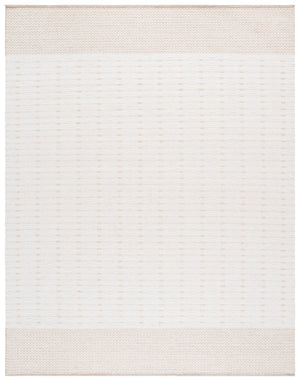 Safavieh Martha Elegant Handwoven Runner Area Rug - Timeless Craftsmanship & Soft Touch For Your Home Ivory 85% Wool 15% Cotton Msr9625a-8