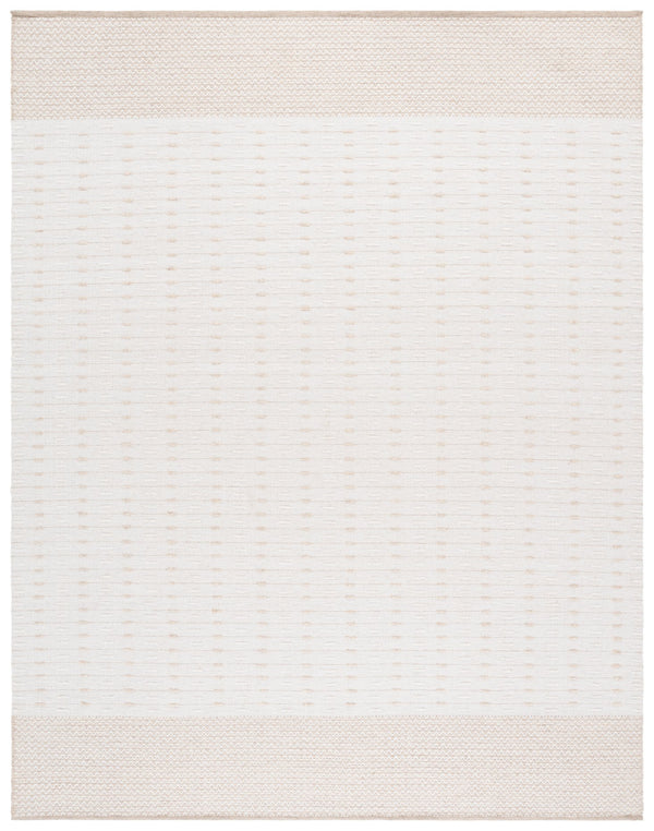 Safavieh Martha Elegant Handwoven Runner Area Rug - Timeless Craftsmanship & Soft Touch For Your Home Ivory 85% Wool 15% Cotton Msr9625a-8