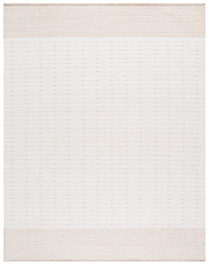 Safavieh Martha Handwoven Area Rug In Luxe Wool-cotton Blend For Modern Or Traditional Home Decor Elegance Ivory 85% Wool 15% Cotton Msr9625a-3