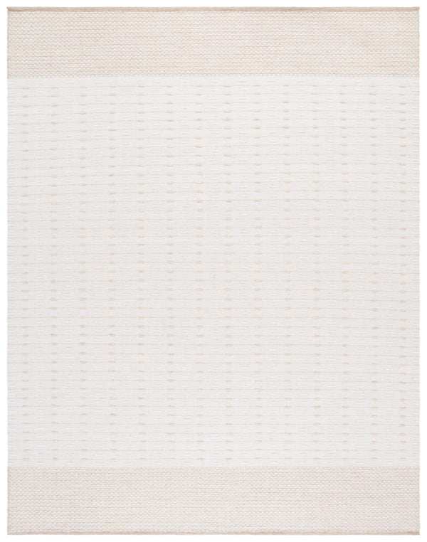 Safavieh Martha Handwoven Area Rug In Luxe Wool-cotton Blend For Modern Or Traditional Home Decor Elegance Ivory 85% Wool 15% Cotton Msr9625a-3
