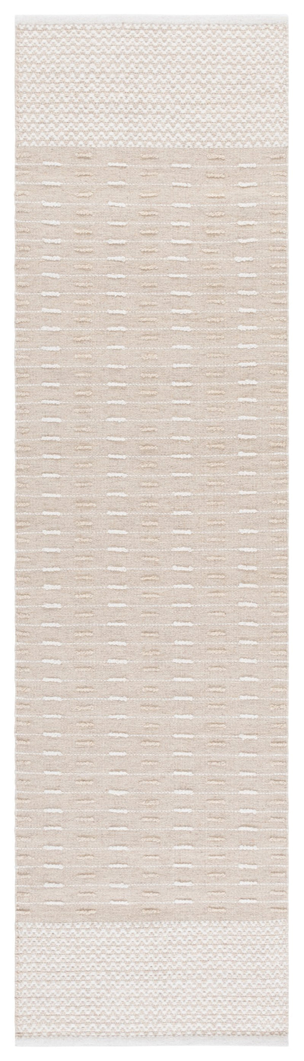 Safavieh Martha Elegant Handwoven Runner Area Rug - Timeless Craftsmanship & Soft Touch For Your Home Beige ,Ivory 85% Wool 15% Cotton Msr9625b-29
