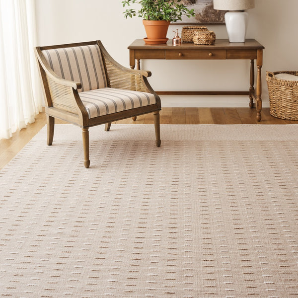 Safavieh Martha Handwoven Area Rug In Luxe Wool-cotton Blend For Modern Or Traditional Home Decor Elegance Beige ,Ivory 85% Wool 15% Cotton Msr9625b-4