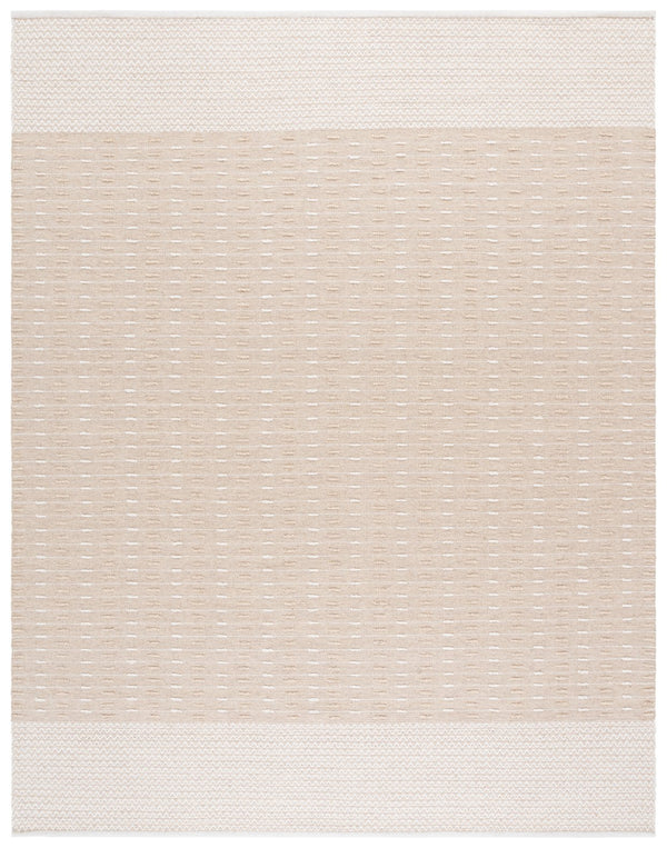 Safavieh Martha Elegant Handwoven Runner Area Rug - Timeless Craftsmanship & Soft Touch For Your Home Beige ,Ivory 85% Wool 15% Cotton Msr9625b-8
