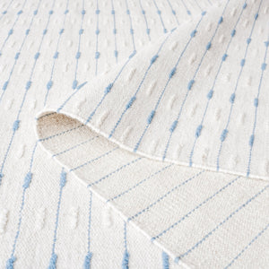 Safavieh Martha Elegant Handwoven Runner Area Rug - Timeless Craftsmanship & Soft Touch For Your Home Light Blue ,Ivory 85% Wool 15% Cotton Msr9625k-8