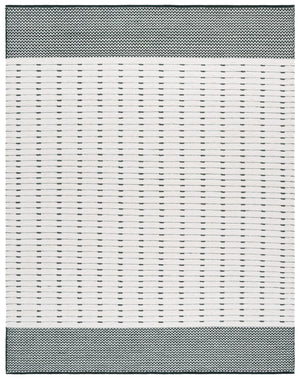 Safavieh Martha Handwoven Area Rug In Luxe Wool-cotton Blend For Modern Or Traditional Home Decor Elegance Dark Green ,Ivory 85% Wool 15% Cotton Msr9625x-9