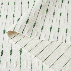 Safavieh Martha Handwoven Area Rug In Luxe Wool-cotton Blend For Modern Or Traditional Home Decor Elegance Green ,Ivory 85% Wool 15% Cotton Msr9625y-4
