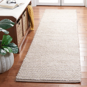 Safavieh Msr Contemporary Hand Woven Area Rug - Luxurious Wool & Cotton Blend For Elegant Home Decor Ivory ,Beige Wool And Cotton Msr9650b-8