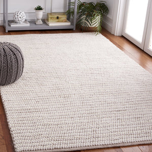 Safavieh Msr Contemporary Hand Woven Area Rug - Luxurious Wool & Cotton Blend For Elegant Home Decor Ivory ,Beige Wool And Cotton Msr9650b-8