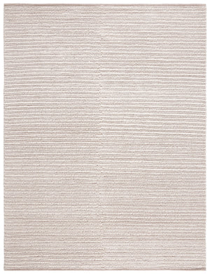 Safavieh Msr Contemporary Hand Woven Area Rug - Luxurious Wool & Cotton Blend For Elegant Home Decor Ivory ,Beige Wool And Cotton Msr9650b-8