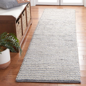 Safavieh Msr Contemporary Hand Woven Area Rug - Luxurious Wool & Cotton Blend For Elegant Home Decor Ivory ,Grey Wool And Cotton Msr9650f-5