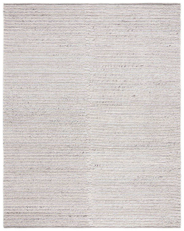 Safavieh Msr Contemporary Hand Woven Area Rug - Luxurious Wool & Cotton Blend For Elegant Home Decor Ivory ,Light Grey Wool And Cotton Msr9650g-5