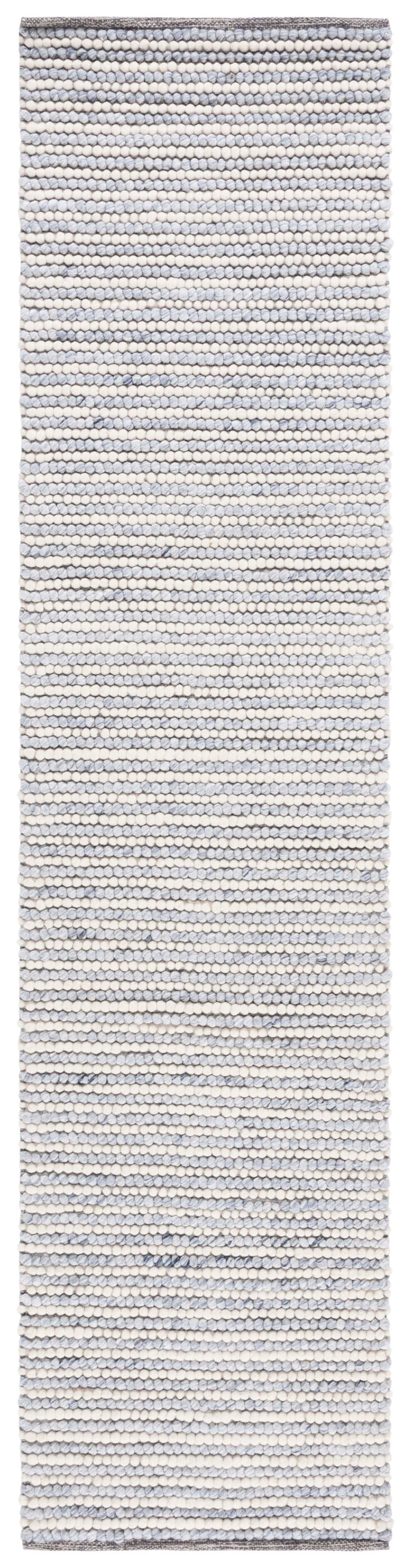 Safavieh Msr Contemporary Hand Woven Area Rug - Luxurious Wool & Cotton Blend For Elegant Home Decor Ivory ,Blue Wool And Cotton Msr9650m-8