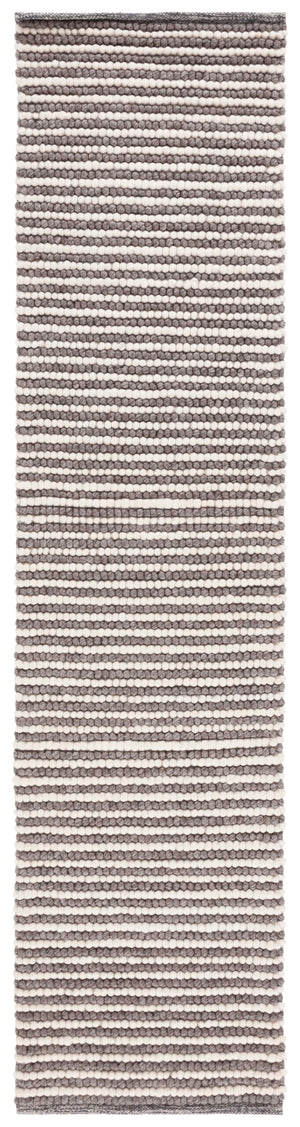 Safavieh Msr Contemporary Hand Woven Area Rug - Luxurious Wool & Cotton Blend For Elegant Home Decor Ivory ,Dark Brown Wool And Cotton Msr9650t-8