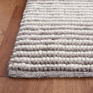 Safavieh Msr Contemporary Hand Woven Area Rug - Luxurious Wool & Cotton Blend For Elegant Home Decor Ivory ,Dark Brown Wool And Cotton Msr9650t-8
