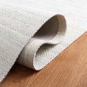 Safavieh Msr9675 Wilton Hand Woven Geometric Rug Light Blue / Ivory MSR9675J-8