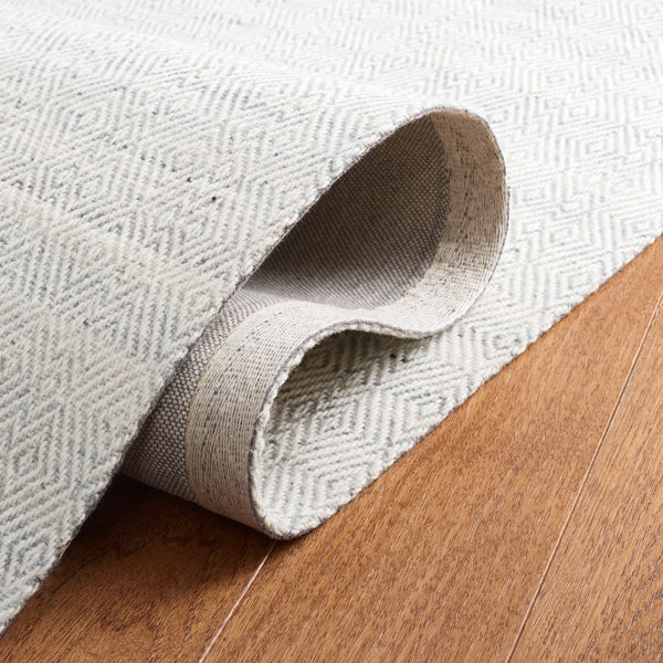 Safavieh Msr9675 Wilton Hand Woven Geometric Rug Light Blue / Ivory MSR9675J-8