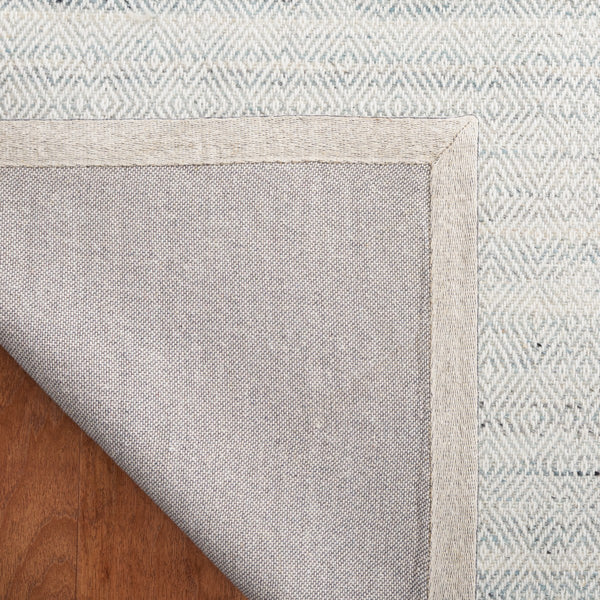 Safavieh Msr9675 Wilton Hand Woven Geometric Rug Light Blue / Ivory MSR9675J-8