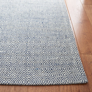 Safavieh Msr9675 Wilton Hand Woven Geometric Rug Blue / Ivory MSR9675M-8