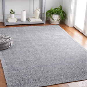 Safavieh Msr9675 Wilton Hand Woven Geometric Rug Blue / Ivory MSR9675M-8