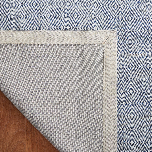 Safavieh Msr9675 Wilton Hand Woven Geometric Rug Blue / Ivory MSR9675M-8