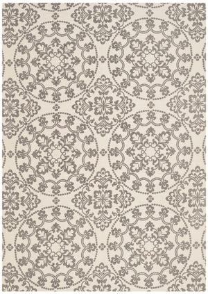 Safavieh Martha Stewart Hand-loomed Jute Area Rug With Elegant Floral Design For Timeless Home Decor Natural ,Grey Jute Pile Msrj262h-24