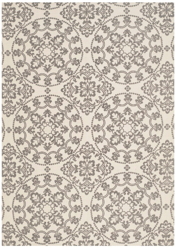 Safavieh Martha Stewart Hand-loomed Jute Area Rug With Elegant Floral Design For Timeless Home Decor Natural ,Grey Jute Pile Msrj262h-24