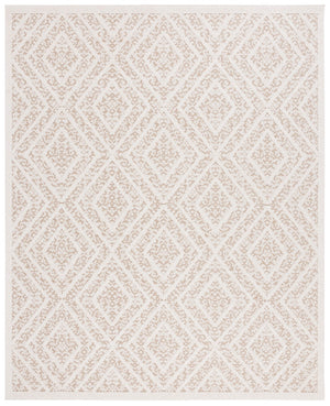 Safavieh Msro218 Global Flat Weave Indoor / Outdoor Rug Light Beige / Brown 9' x 12'