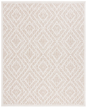Safavieh Msro218 Global Flat Weave Indoor / Outdoor Rug Light Beige / Brown 8' x 10'