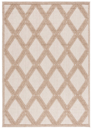 Safavieh Msro226 Global Flat Weave Indoor / Outdoor Rug Beige / Brown 5'-3" x 7'-6"