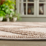 Safavieh Msro226 Global Flat Weave Indoor / Outdoor Rug Beige / Brown 8'-0" x 10'-0"