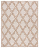 Safavieh Msro226 Global Flat Weave Indoor / Outdoor Rug Beige / Brown 8'-0" x 10'-0"