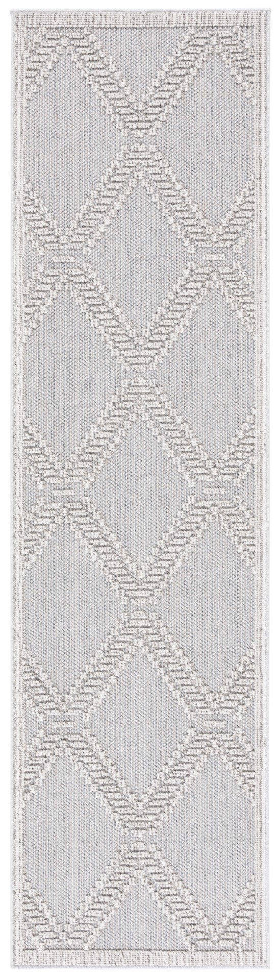 Safavieh Msro226 Global Flat Weave Indoor / Outdoor Rug Grey / Light Grey 2'-2" x 8'-0"