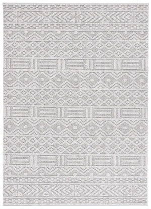 Safavieh Msro226 Global Flat Weave Indoor / Outdoor Rug Grey / Light Grey 5'-3" x 7'-6"