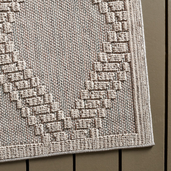 Safavieh Msro226 Global Flat Weave Indoor / Outdoor Rug Grey / Light Grey 9'-0" x 12'-0"