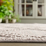 Safavieh Msro226 Global Flat Weave Indoor / Outdoor Rug Grey / Light Grey 8'-0" x 10'-0"