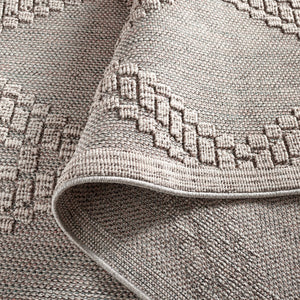 Safavieh Msro226 Global Flat Weave Indoor / Outdoor Rug Grey / Light Grey 9'-0" x 12'-0"