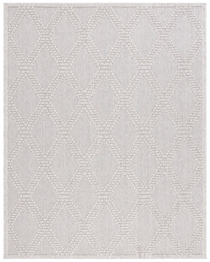 Safavieh Msro226 Global Flat Weave Indoor / Outdoor Rug Grey / Light Grey 8'-0" x 10'-0"