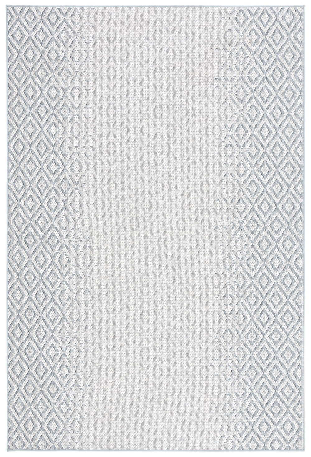 Safavieh Msr Stylish Geometric Area Rug 5'3" X 7'7" In Grey And Cream – Durable, Washable & Elegant Design Grey ,Cream Polypropylene Msro337f-5