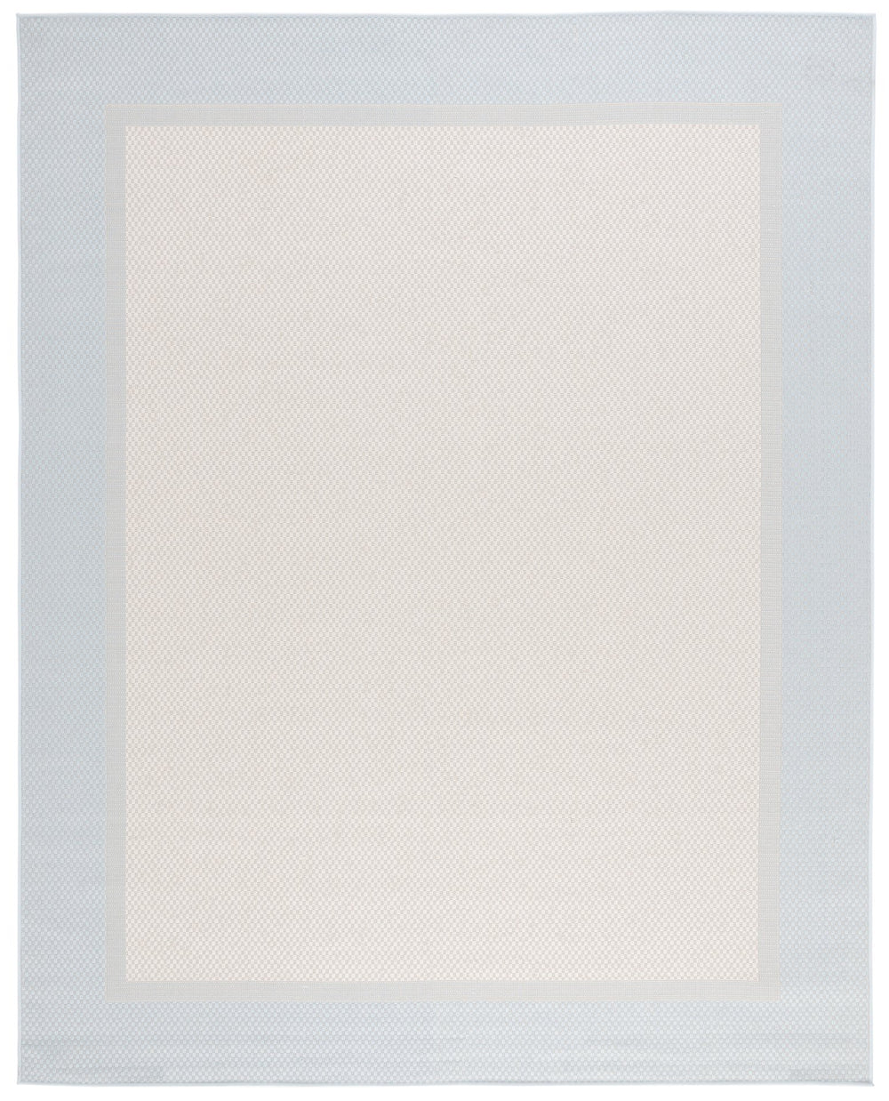 Safavieh Martha Stewart Geometric Area Rug - Stylish Aqua & Cream Design For Indoor/Outdoor Versatility Aqua ,Cream Polypropylene Msro386j-6