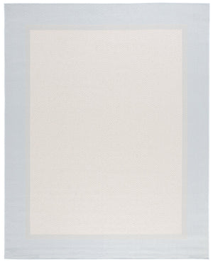 Safavieh Martha Stewart Geometric Area Rug - Stylish Aqua & Cream Design For Indoor/Outdoor Versatility Aqua ,Cream Polypropylene Msro386j-6