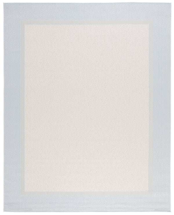 Safavieh Martha Stewart Geometric Area Rug - Stylish Aqua & Cream Design For Indoor/Outdoor Versatility Aqua ,Cream Polypropylene Msro386j-6