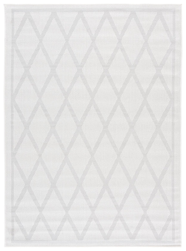 Safavieh Martha Stewart Area Rug - Elegant Geometric Design For Indoor & Outdoor Spaces, Easy To Clean Light Blue ,Ivory Polypropylene Msro805m-5