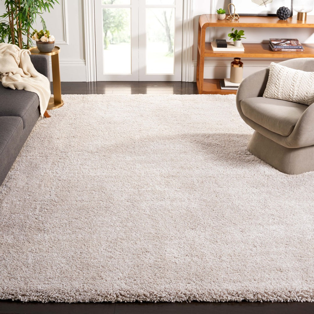 Safavieh Martha Stewart Shag 2020 Power Loomed Shag & Flokati Rug IIX Beige MSRS115B-8