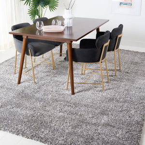 Safavieh Martha Stewart Shag 2020 Power Loomed Shag & Flokati Rug IIX Grey MSRS117F-8