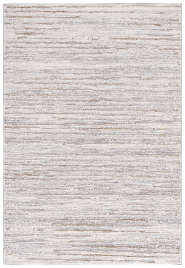 Safavieh Martha Stewart Contemporary Power-loomed Area Rug For Elegant Living Spaces With Timeless Style Grey ,Beige 60% Polypropylene 40% Polyester Msrs518f-5