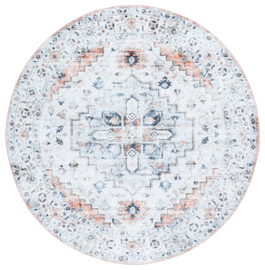 Safavieh Martha Stewart Washable Traditional Area Rug – Elegant Sage & Light Rust Design For Home Comfort Sage ,Light Rust Polyester Pile Msrw109w-25