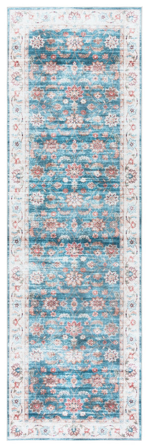 Safavieh Martha Stewart Washable Rug - Elegant Design And Easy Care For A Cozy Home Atmosphere Green ,Beige Polyester Pile Msrw112y-5
