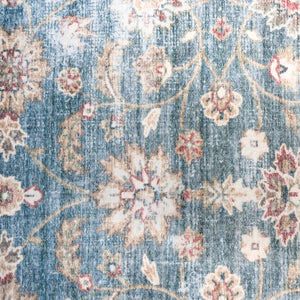 Safavieh Martha Stewart Washable Traditional Area Rug - Elegant Durable Design, Perfect For Any Indoor Space Green ,Beige Polyester Pile Msrw112y-25