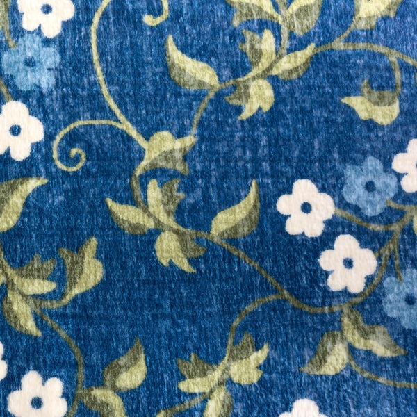 Safavieh Martha Stewart Washable Floral Runner Polyester Low Pile Rug for Hallway or Bedside 2'-0" x 5'-0" MSRW195M-25